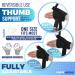 Thumb Brace for Men & Women - Comfortable CMC Spica Splint for Pain Relief & Wrist Support - Universal Size | Right & Left Hand - Black Coal - Buy Online on GoSupps.com