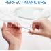 3pc Stainless Steel Curved Cuticle Scissors Set for Manicure, Facial Hair Grooming & More - Buy Online on GoSupps.com