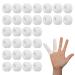 YSFVNP 30 Pcs Finger Bandage Finger Bandages Tubular White Tubular Finger Bandage Suitable for Sweatproof Finger Tube Protector Protective Fabric Finger Gloves Cotton Finger Cover