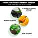 BAMBOO Charcoal Deep Toothpaste - Activated Carbon Whitening Fresh Breath Deep Stain Removal (5 PCs) - Buy Online on GoSupps.com