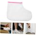 SAFIGLE Prot ge-pieds Coton Lot de 2 Doublure paisse Blanc Rose pour Bain de Paraffine P dicure Spa Soin des Pieds Institut Beaut  - Buy Online on GoSupps.com
