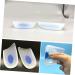 FRCOLOR Silicone Insole Massage Pads | Comfortable Heel Cushions & Height Increase Insoles for All Sizes - Buy Online on GoSupps.com