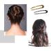 Vasemele 3 Pieces Uper Shape Hairpin Vintage U Shape Hairpin French Style Hairpin Hairpin Hairpin Bun Chopsticks Hairpins - Buy Online on GoSupps.com