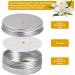 24 Pieces Aluminum Tin Jars 60ml Empty Cosmetic Container Pots Silver Round Cosmetic Tin Jars Aluminum Round Cans with Screw Lids for Cream Lotion Powder Lip Balm Salve Sample Makeup Storage - Buy Online on GoSupps.com