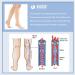 Varcoh Compression Stockings for Men & Women - Beige XL Support Hose for TVT Pregnancy & Varicose Veins - Buy Online on GoSupps.com