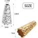 100pcs Tibetan Style Metal Beads Caps | Flower Cone End Caps for Jewelry Making | DIY Tassel Crafts | 17.5x8.5mm Gold & Silver - Buy Online on GoSupps.com