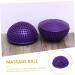 Collbath Durian Ball Yoga Massage Device - Foot Massager & Home Accessories for Muscle Training | Creative Semicircle Design - 16x16x8cm Purple - Buy Online on GoSupps.com