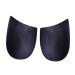Didiseaon 1 Pair Leg Orthotic Insoles Silicone Face Scrubber Medial Lateral Heel Insoles O/x Type Leg Shoe Inserts Heel Insoles Inserts O/x Foot Pad Heel Pad Men and Women Orthopedic Black Medium