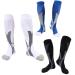 PSOWQ 3 Pairs Compression Socks for Men Circulation Medical Compression Socks Women Nursing 20-30mmHg - L-XL