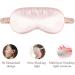 2-Pack Silk Sleep Masks | 100% Mulberry Silk Eye Masks for Women & Men | Premium Black Sleeping Blindfolds - Buy Online on GoSupps.com