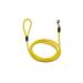 Leash - rope leash with hand loop Basic 10mm 27 colours 7 lengths (2.50 m yellow) 2.50 m yellow
