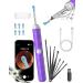 Kekoy Ear Wax Removal Tool Camera 8-Piece Ear Cleaning Set with Wireless WiFi Otoscope - Light Purple