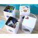 ISAKEN Washing Powder Storage Metal Laundry Powder Storage Box Washing Powder Bucket Detergent Box Laundry Detergent Dispenser Laundry Powder Storage Box Container White - Buy Online on GoSupps.com
