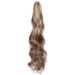 Long Short Claw Ponytail Hair Extensions One Piece Cute Clip in on Ponytail Jaw Claw on Straight Curly Hairpiece Brown Blonde Black Ombre 24" Curly Light brown & ash blonde - Buy Online on GoSupps.com