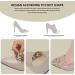 Toe Filler Inserts - 4 Pairs Foam Shoe Inserts for Men & Women - Perfect for Loose Shoes - Leopard Print - Buy Online on GoSupps.com