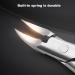 Cuticle Trimmer Nipper Toe Nail Clipper Nail Lifter Pedicure Remover Tools for Ingrown Toenail (streamer silver) - Buy Online on GoSupps.com