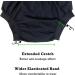 AQX Fabric Adult Diaper Covers - Reusable Waterproof and Leak-Proof High Waist Underwear for Incontinence (4-Pack - Black & White XL) - Buy Online on GoSupps.com