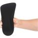 CALTO Men's Half Elevator Insole 1/2 Inch Height Increase Taller Heel Lift Insert (2 Pack) Black - Buy Online on GoSupps.com