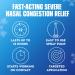 Mucinex Sinus-Max Severe Congestion Relief Clear & Cool Nasal Decongestant Spray- Fast Acting Relief For Sinus Pressure With Cooling Menthol & Oxymetazoline 0.75 oz. (Pack of 2) Packaging May Vary - Buy Online on GoSupps.com