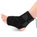 Heating Ankle Brace | Heated Ankle Wrap with 3 Temperature Levels for Ankle Sprains | Men & Women - Buy Online on GoSupps.com