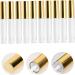 10pi ces Tube Circulaire Vide Pour Gloss L vres Plastique Avec Capuchon Dor Parfait Pour Lip Glaze Et Lip Oil - Buy Online on GoSupps.com