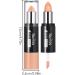 Cream Contours Stick 2-in-1 Stick for Concealer & Contouring | Long Lasting & Waterproof Contours Sticks Kit for Light Skin Face Makeup 1# - Buy Online on GoSupps.com
