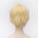 QITUN.Z Seraph Of The End Mikaela Hyakuya Short Pale Gold Wig - Cosplay Anime Hair for International Shipping - Buy Online on GoSupps.com