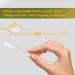 6 Inch Large Cotton Swabs - 100PCS Highly Absorbent Tipped Applicators with Bamboo Sticks | Ideal for Pet Care - Buy Online on GoSupps.com