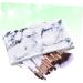 Baluue 12pcs Powder Marble Bristles Nylon Kit Brush Handle Makeup Cosmetics Synthetic - Buy Online on GoSupps.com