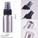 Pandahall Elite 10-Pack 30ml Refillable Aluminum Spray Bottles - Platinum Fog Atomizers White & Black Heads - Perfect for Travel & DIY - Buy Online on GoSupps.com