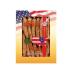 Hsu's SKU 0102-4 Long Medium American Ginseng Roots 4 oz Box Medium 1 Count (Pack of 1)