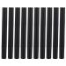 Minkissy 10 pieces 3ml empty nail oil twist pen cosmetic container lip gloss brushes brush Applicator nail skin oil pencil with brush tip for lip gloss nail polish (black)