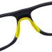 Blazerbuck Replacement Nose Cushion for Oakley Crossrange OO9361 XL OO9360 Patch OO9382 | Black & Yellow Low Stance Unit - Buy Online on GoSupps.com