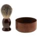 Gazechimp Shaving Set - Premium Shaving Accessories with Wood Bowl & Brush for Perfect Shaves - Buy Online on GoSupps.com