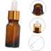 DOITOOL 18 Pcs Glass Bottles with Droppers - 10ml Refillable Essential Oil Bottles - Perfect for DIY and International Shipping - Buy Online on GoSupps.com