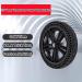 INSTR Electric Wheelchair Rear Wheel Assembly Honeycomb Solid Tires Back Wheel Replacement 12 1/2 x 2 1/4 - Black Pack of 2 - Buy Online on GoSupps.com