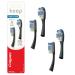 Colgate Keep Toothbrush Refill Heads, Deep Clean, Pack of 4 4 Count Refills