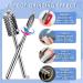 Nail Drill Bits Set - Tungsten Carbide Cuticle Clean & Smooth Barrel Head Coarse Bits for Acrylic, Gel Polish, Natural Nails - 2Pcs 3/32 Snake Head Coarse - Buy Online on GoSupps.com
