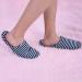 Alomejor Foldable Travel House Shoes | Portable Striped Spa Slippers | Washable Non-Slip Indoor Cotton Slippers - Buy Online on GoSupps.com