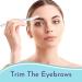 DUAIU Eyebrow Razor & Facial Blades - Women's Dermaplaning & Peach Fuzz Removal Tool - Buy Online on GoSupps.com