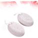 FRCOLOR Remove Dead Skin Tools Foot File Remover Foot Pedicure Tools feet Lip Gloss White Double Pedicure Washable - Buy Online on GoSupps.com
