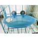 Wontee Bird Bath Box with Mirror - Portable Parrot Hanging Tub for Small Birds | Cleaning Supplies - Buy Online on GoSupps.com