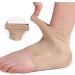 1 Pairs of Moisturizing Soft Gel Heel Socks Breathable Open Toe Socks for Dry Cracked Skin Hydrating Day and Night Care Skin Nude - Buy Online on GoSupps.com