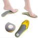 Orthotics Flat Foot Insole Dr.Pedi 3D Premium Comfortable Insole TPU Running Shoe Arch Support Inserts for Plantar Fasciitis Shock Absorption Pad Women Size