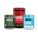 Jacked Factory Green Surge Green Superfood Powder Hydrasurge Electrolyte Hydration Supplement EAA Surge EAA Supplement