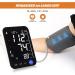 Automatic Blood Pressure Monitor with Extra Large Screen & Adjustable Cuff - 2 Users, 999 Sets Memory - LED Backlit Display - Includes Charging Cord (Black) - Buy Online on GoSupps.com