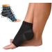 Pedimd Compression Stockings for Ankle & Heel Support - Pain Relief for Men & Women | Size S/M (UK 4-7) - Pack of 2 - Buy Online on GoSupps.com