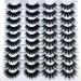HBZGTLAD 20 Pairs 3D Mink Lashes - Natural & Dramatic Volume False Eyelashes - Buy Online on GoSupps.com