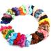 Busird Multi-Color Elastic Hair Bands for Girls - Stretchy Scrunchy Headwear (White) | Stylish Women's Hair Accessories - Buy Online on GoSupps.com