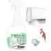 Fovolat Air Conditioning Cleaner 500ml Air Conditioner Cleaner Spray - Effective Air No Rinse AC Coil Cleaner Air Conditioner Cleaner Breaks Down Dirt Dust Grease and Oil - Buy Online on GoSupps.com